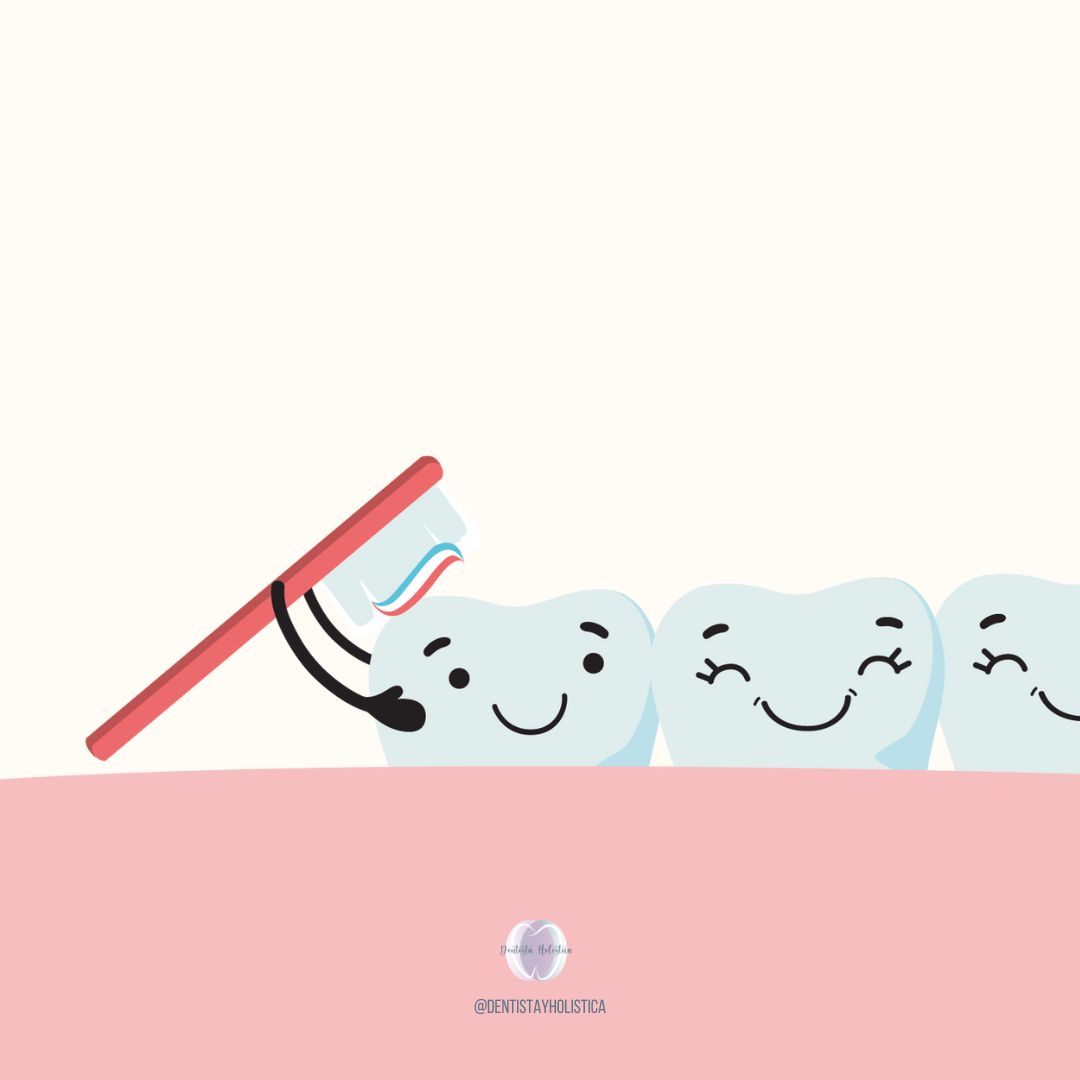 Cambiemos cepillado dental por masaje dental.